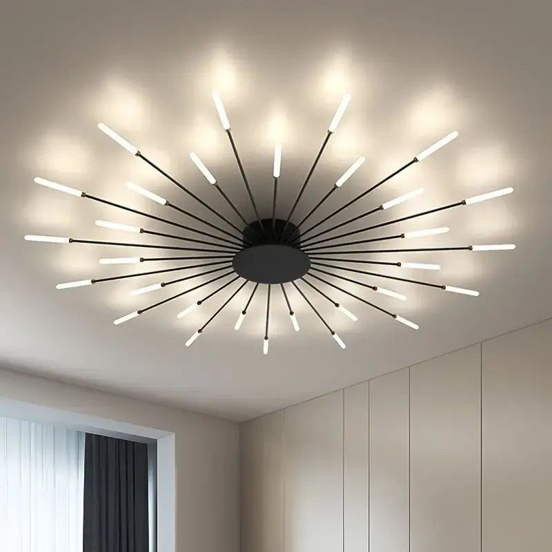 Luminária de Teto LED Moderna Estilo Fogos de Artifícios Home Store