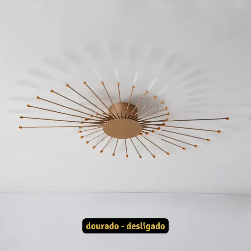 dourado desligado