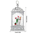 Lanterna de Natal com Globo de Neve decorativa - Home Store